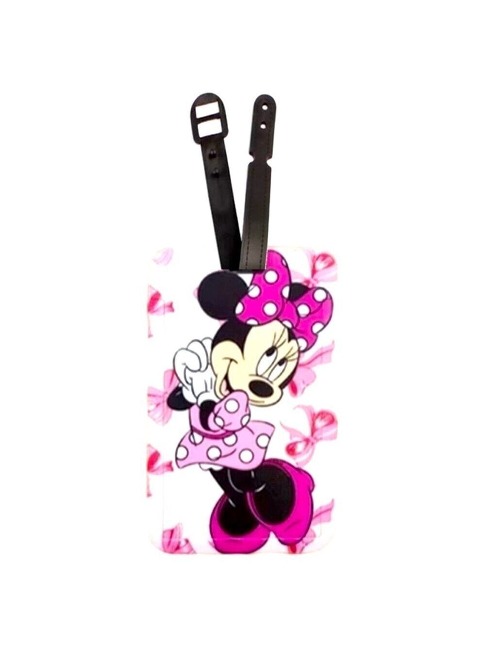Minnie Mouse Silicone PVC Luggage Tag